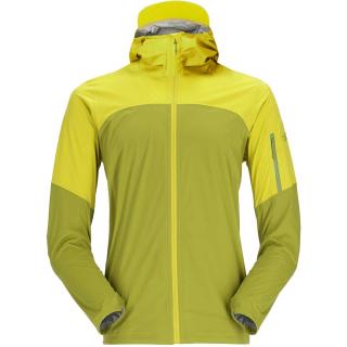 Membránová bunda Kinetic ultra jacket, Aspen Green/Zest, Rab Velikost: L