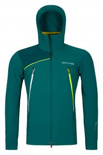 Pala Hooded Jacket Mens | Pacific Green, Ortovox Velikost: L