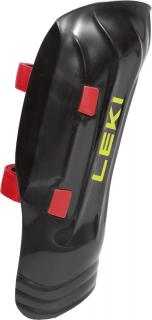 Shin guard worldcup PRO junior, black, chránič holení, Leki