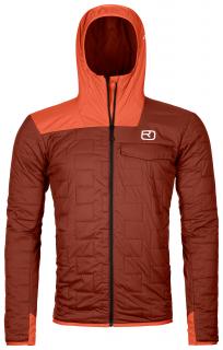 Swisswool Piz Badus Jacket Mens | Clay Orange, Ortovox Velikost: S