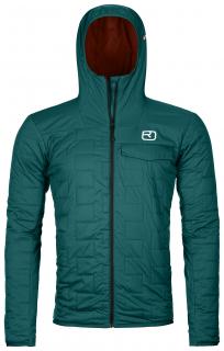 Swisswool Piz Badus Jacket Mens | Pacific Green, Ortovox Velikost: M