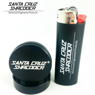 Santa Cruz Shredder - 2 Piece Grinder - Small - Black