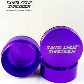 SANTA CRUZ SHREDDER - 3 PIECE GRINDER MEDIUM- Purple