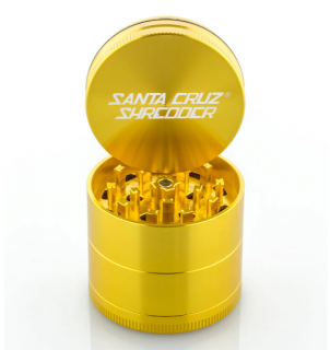 SANTA CRUZ SHREDDER 4 PIECE GRINDER MEDIUM GOLD