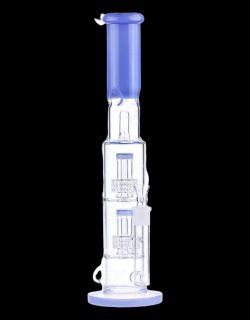 SKLENĚNÝ BONG MATRIX 42 CM Blue