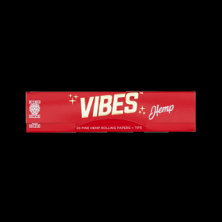 VIBES papírky + filtry KS HEMP