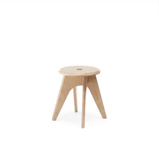 Dětské Štokrle Stool — přírodní překližka Bříza