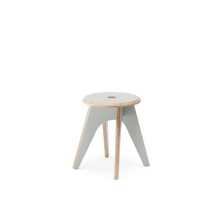 Dětské Štokrle Stool — šedá HPL