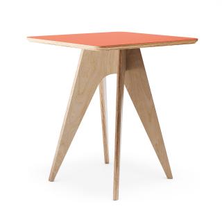 Stolek Stool Překližka — oranžové Forbo