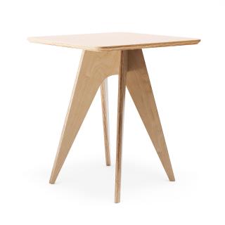 Stolek Stool Překližka — pudrové Forbo