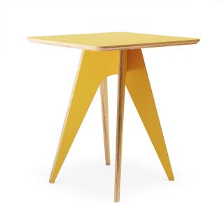 Stolek Stool — žlutá HPL