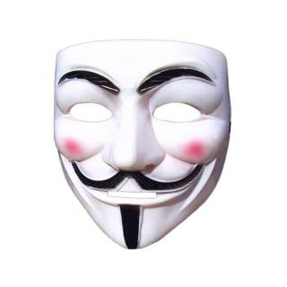 Anonymous maska Vendetta Biela (maska z filmu V jako Vendetta)