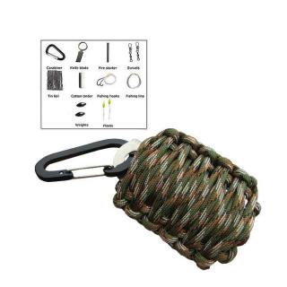 Balíček na přežití - Survival Kit Grenades Paracord (balíček poslední záchrany)