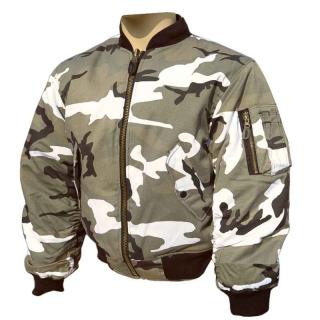 bomber bunda miltec US MA1 urban (zimní BOMBERA - camouflage metro z army shopu nitra tifantex)