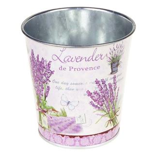 Dekorační květináč Lavender (Dekorační kbelík)