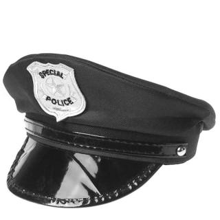 Dětská policejní čepice Special Police (dětské masky na karneval)