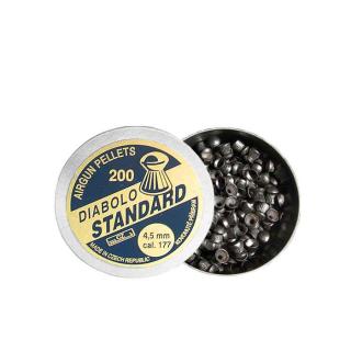 Diabolky STANDARD 4,5 mm 200ks (střelivo do vzduchovek)