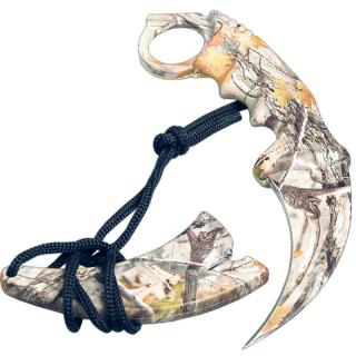 Karambit 3D Realtree (Maskáčový nůž karambit knife | dobrá cen)