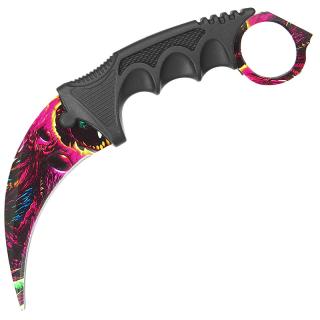 Karambit Hyper Beast (Nožík karambit s pouzdrem a šňůrkou)