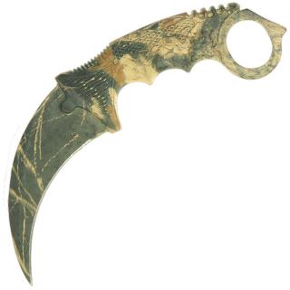 Karambit maskáčový 3D Realtree (karambit nůž s pouzdrem)