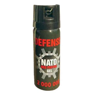 Kaser DEFENSE NATO red pepper 50 ml (gelový obranný sprej do vnitřních prostor s obrannou látkou OC)