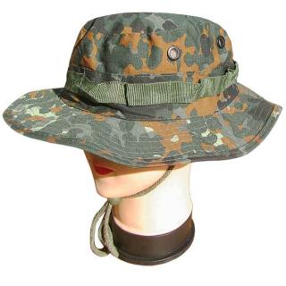 Klobouk Jungle flecktarn (maskáčový klobouk v maskovaní německého BW)