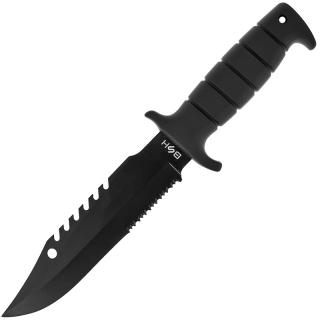 lovecký nůž black saw BSH (černá dýka)