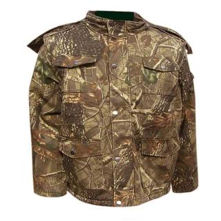 maskáčová bunda LOSHAN zateplená 3/4 Realtree Oak green (motiv zelený dubový les)