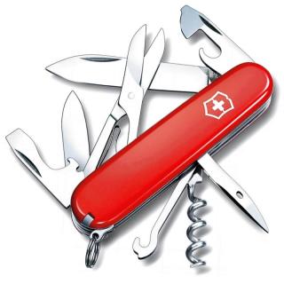 Nůž Victorinox Climber (multifunkční kapesní nože Victorinox 1.3703 červený - rukojeť 9,1 cm)