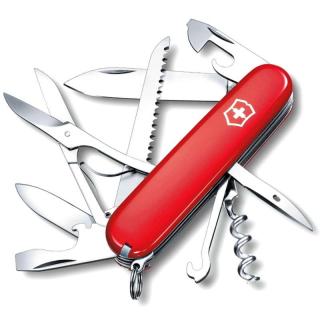 Nůž Victorinox Huntsman (kapesní nůž pro myslivce a rybáře 1.3713 červený - rukojeť 9,1 cm)