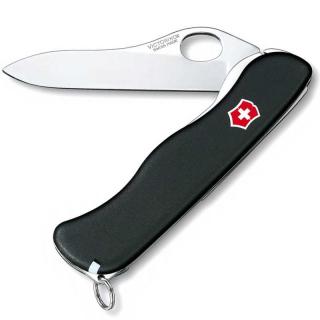 Nůž Victorinox Sentinel Clip černý 0.8416.M3 (jednoduchý kapesní nůž Victorinox)