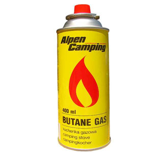 Plynová kartuše Alpen Camping 400ml (Plynová kartuše 227g Rsonic)