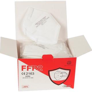 Respirátor FFP2 KN95 CE2163 (Respirátor FFP2 potřebný v MHD a na Pobyt ve veřejných prostorách)