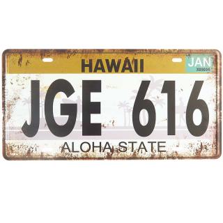 Retro cedule SPZ Hawaii Aloha 30x15cm (Retro dekorace)