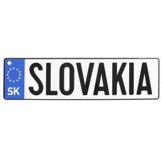 SPZ Slovakia 26x7cm (SPZtka Slovakia)