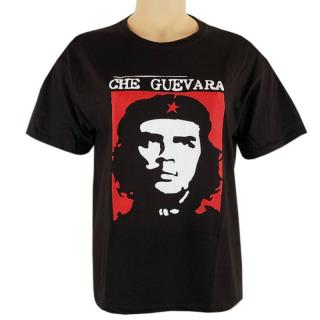 Tričko Che Guevara černé (podobizna revolucionáře, který bojoval za práva utlačovaných)