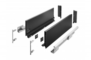 Zásuvka AXIS PRO Nejvyšší H-200 BARVA ČERNÁ Délka: 550
