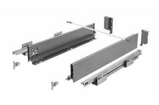 Zásuvka Axis pro push to open 300 - 550 mm antracit H-84 Délka: 300