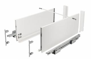 Zásuvka Axis pro push to open 300 - 550 mm bílá H-199 Délka: 400