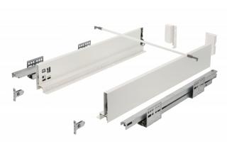 Zásuvka Axis pro push to open 300 - 550 mm bílá H-84 Délka: 550