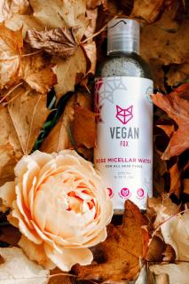 Veganská micelární růžová voda 200 ml - Vegan Fox