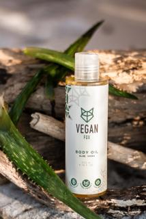 Veganský tělový olej aloe vera 200 ml - Vegan Fox