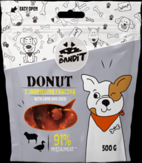 Mr.Bandit DONUT jehněčí s kachnou 500 g