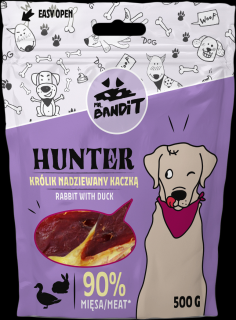 Mr.Bandit HUNTER králík a kachna 500 g