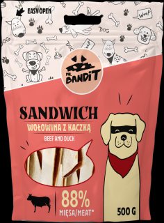 Mr.Bandit SANDWICH hovězí s kachním masem 500 g