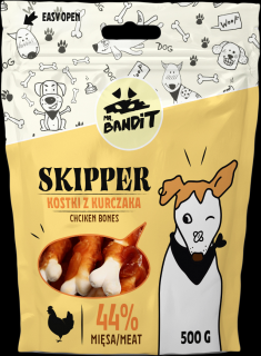 Mr.Bandit SKIPPER kuřecí maso na malé kosti 500 g - sleva 50%, po expiraci 05/2023