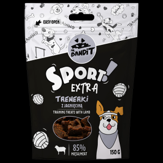 Mr.Bandit SPORT EXTRA - tréninkové pamlsky s příchutí  jehněčího masa 150 g