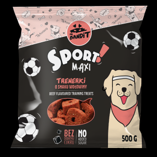 Mr.Bandit SPORT MAXI  -  tréninkový pamlsek s příchutí hovězího masa 500 g