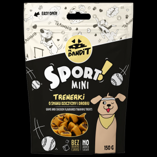 Mr.Bandit  SPORT MINI - tréninkové pamlsky s příchutí zvěřiny a kuřete 150 g