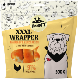 Mr.Bandit WRAPPER XXXL kuřecí tyčinky 500 g